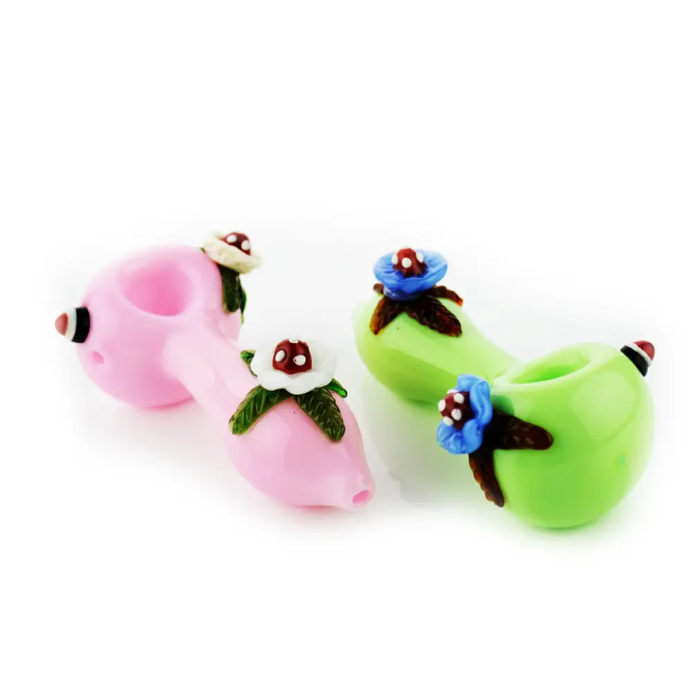 Hand Pipe Flower Slime Glass Tube Smoking Accessory