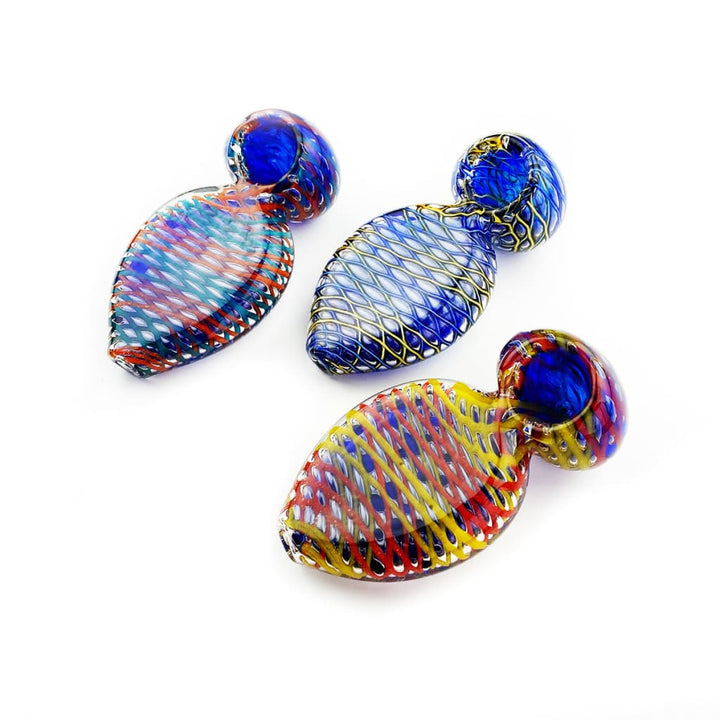 Custom-pressed Trap Glass Hand Pipe For Smooth Smoking