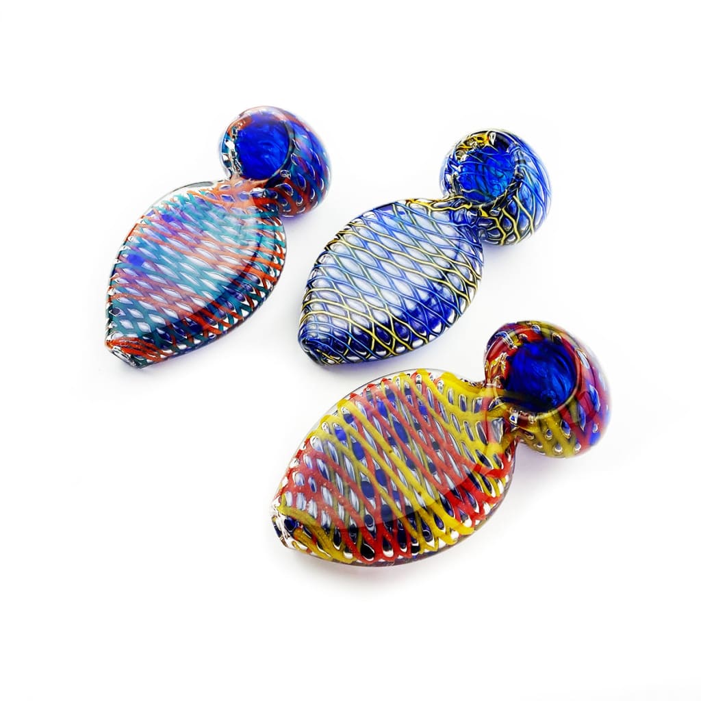 Custom-pressed Trap Glass Hand Pipe For Smooth Smoking