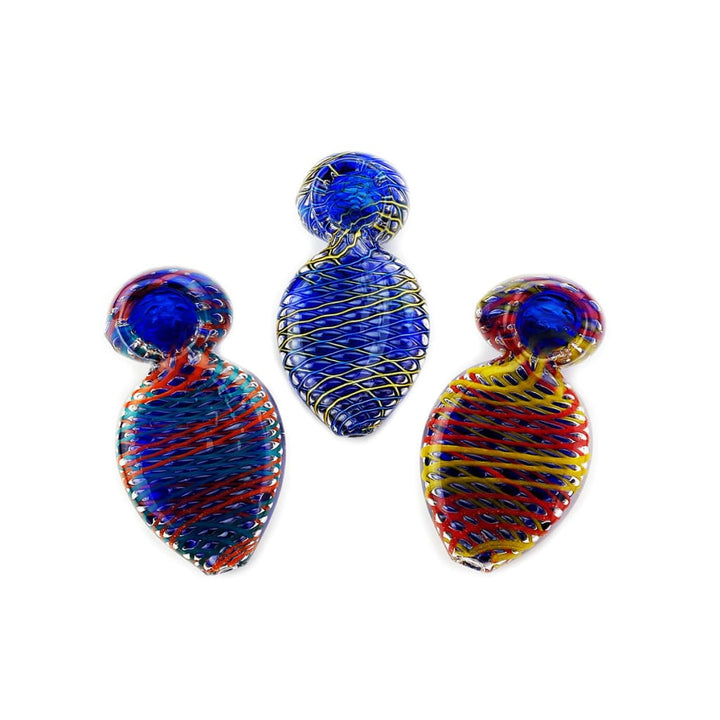 Custom-pressed Trap Glass Hand Pipe For Smooth Smoking