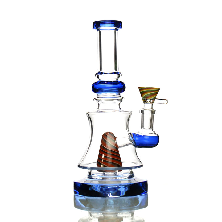 8-Inch Reversal Art Water Pipe with Showerhead Perc