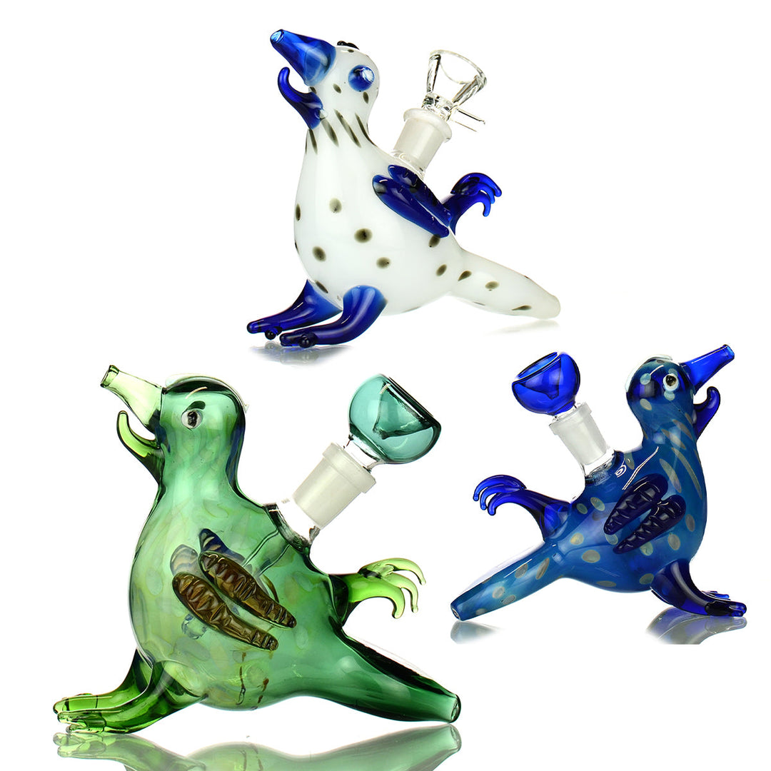 6-Inch Borosilicate Bird Bubbler with 14mm Bowl
