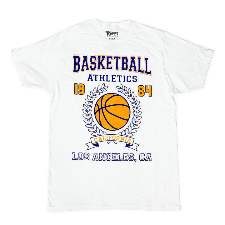 White Basketball T-Shirt 6-Pack