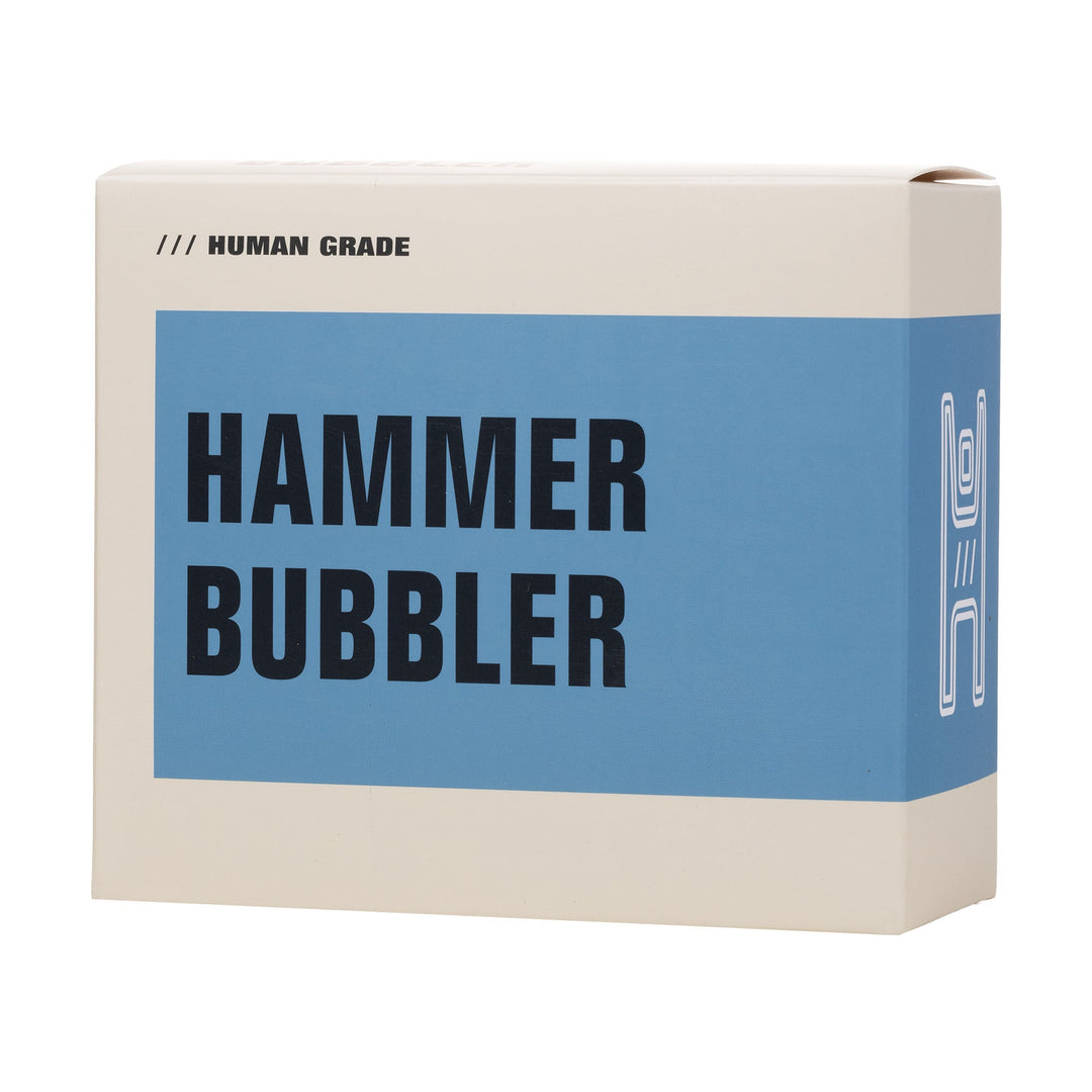 Compact Borosilicate Hammer Bubbler