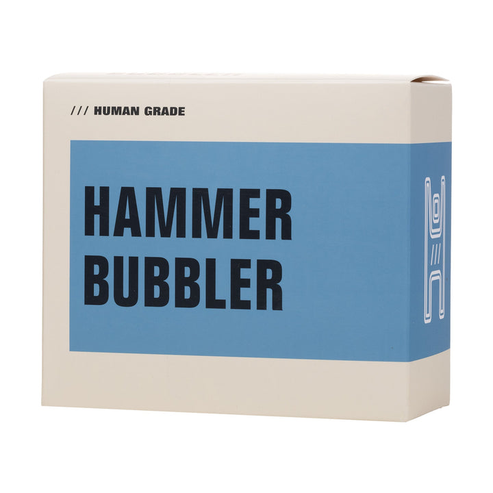 Compact Borosilicate Hammer Bubbler