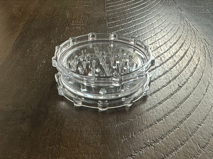 Compact Acrylic Dry Herb Grinder