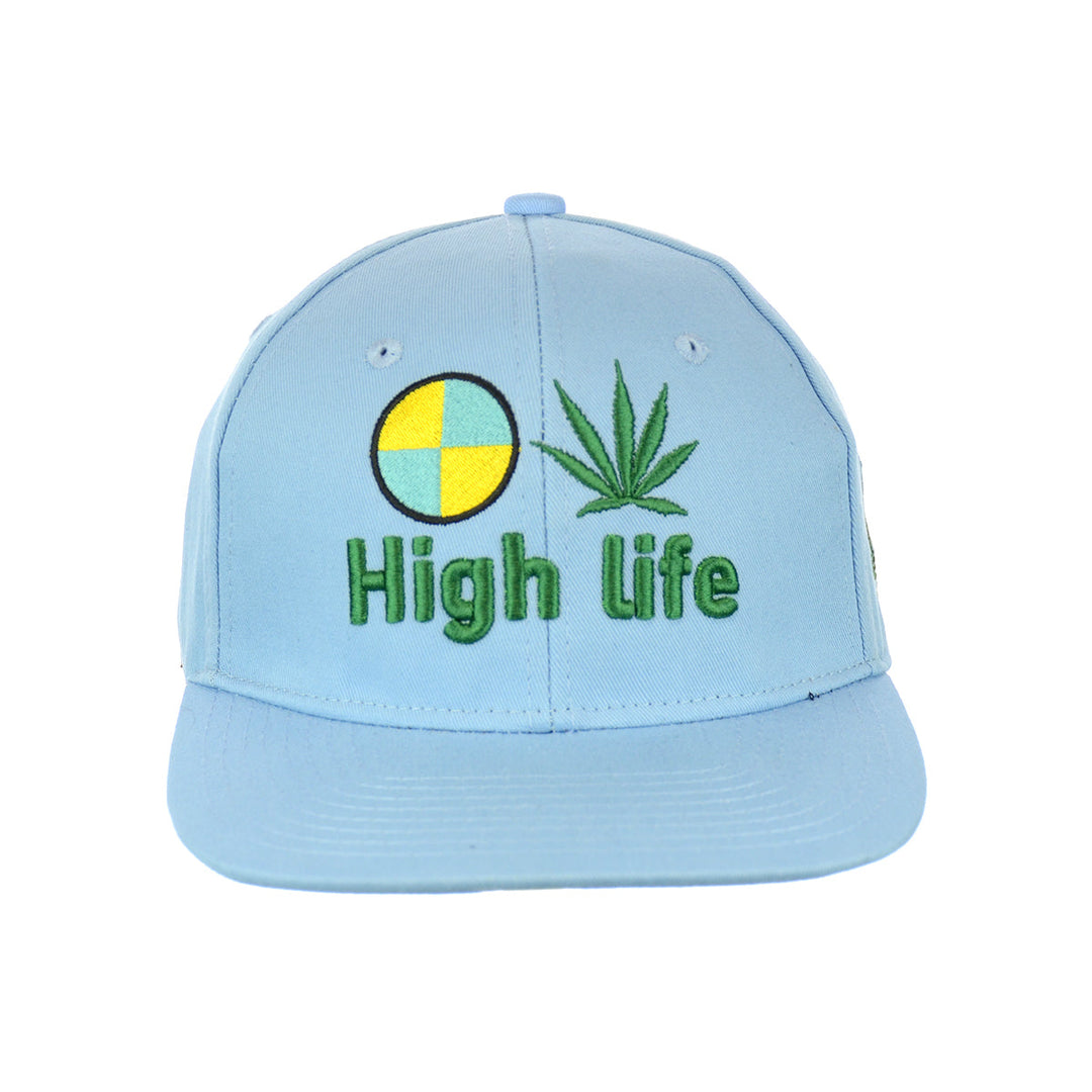 Embroidered High Life Adjustable Snapback