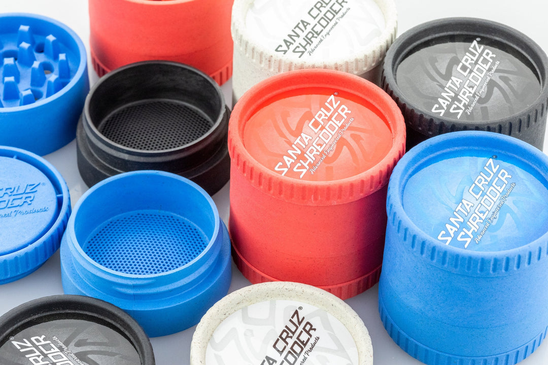 Assorted 4-Piece Biodegradable Hemp Grinders