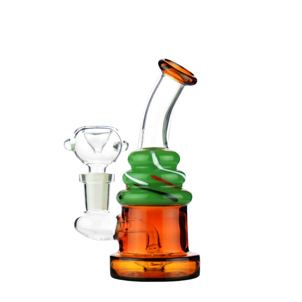 Birthday Cake Water Pipe Bong With 14mm Male Bowl