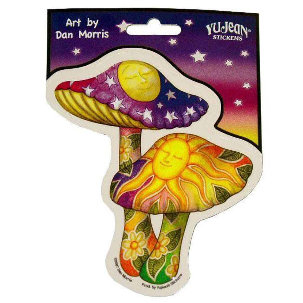 5’ Dan Morris Mushrooms Sticker
