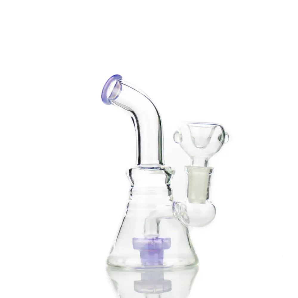 Slime Conical Bong Water Pipe with 14mm Male Bowl for Smooth Hits