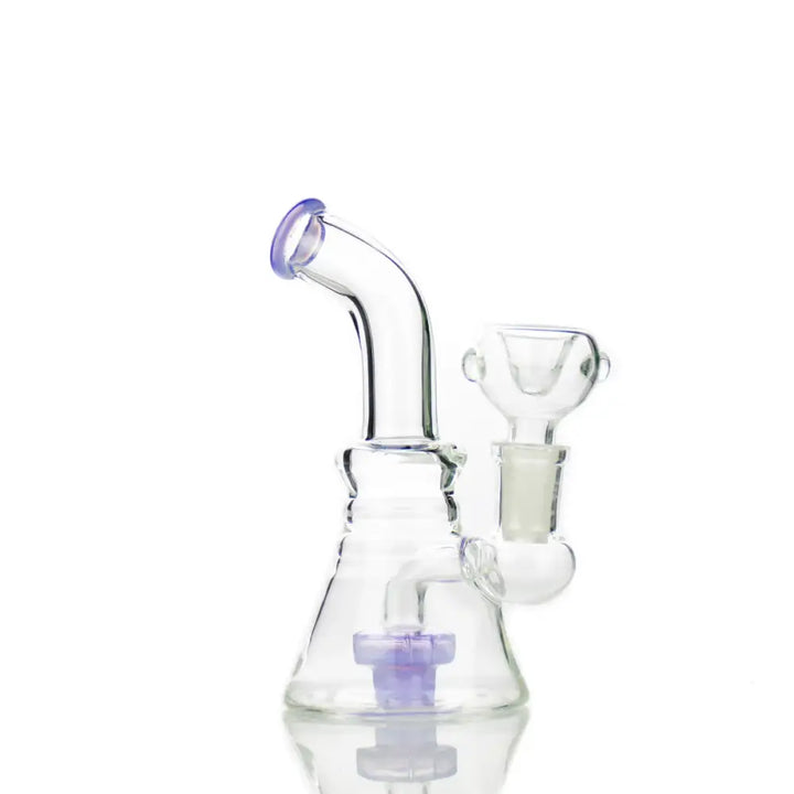 Slime Conical Bong Water Pipe with 14mm Male Bowl for Smooth Hits