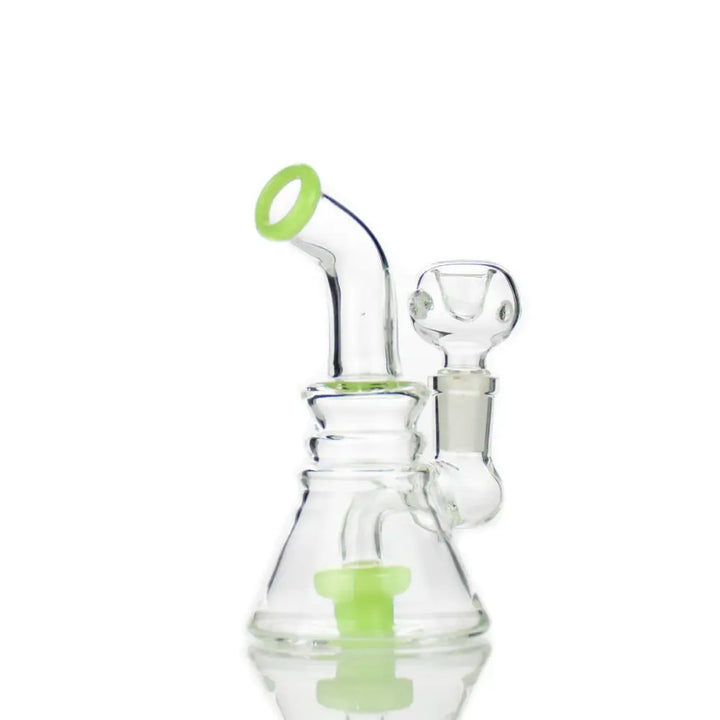 Slime Conical Bong Water Pipe with 14mm Male Bowl for Smooth Hits