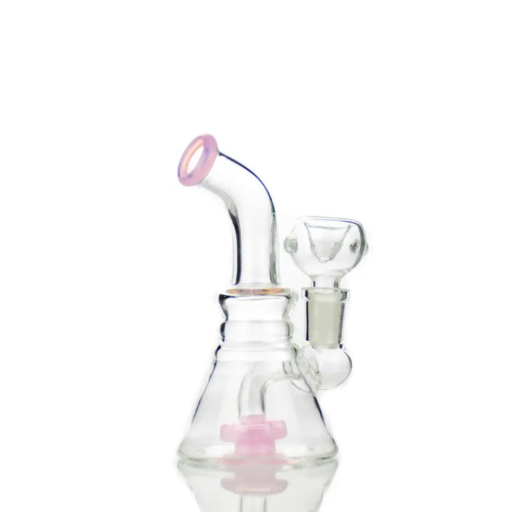 Slime Conical Bong Water Pipe with 14mm Male Bowl for Smooth Hits