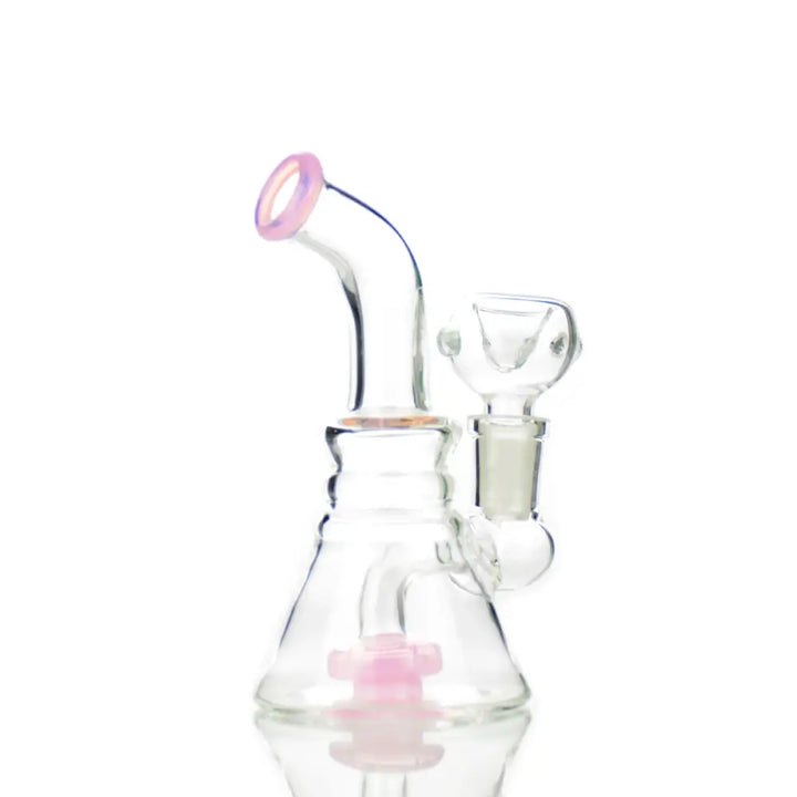 Slime Conical Bong Water Pipe with 14mm Male Bowl for Smooth Hits