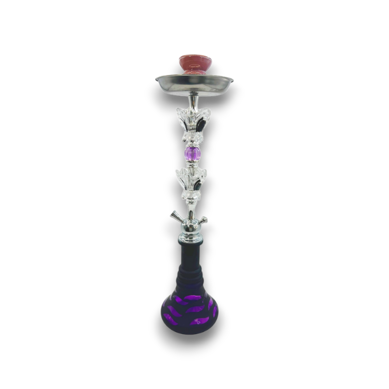 24 Inch Khateeb Floral Hookah Kit