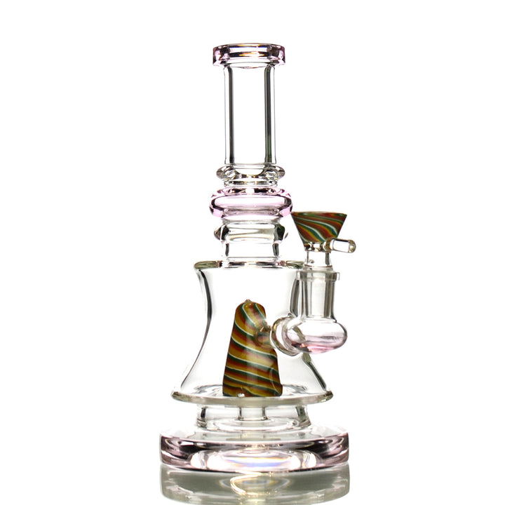 8-Inch Reversal Art Water Pipe with Showerhead Perc