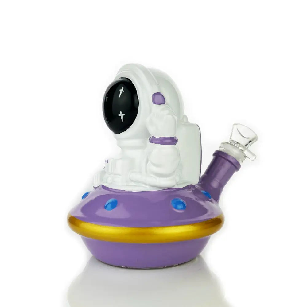 Astronaut Water Pipe Bong with 14mm Male Bowl for Smooth Hits