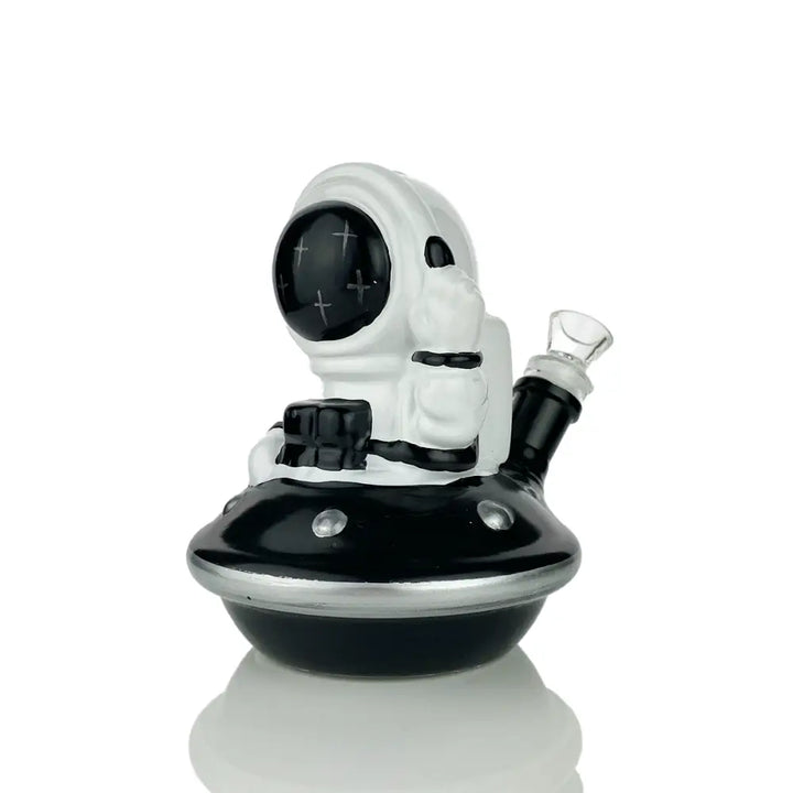 Astronaut Water Pipe Bong with 14mm Male Bowl for Smooth Hits
