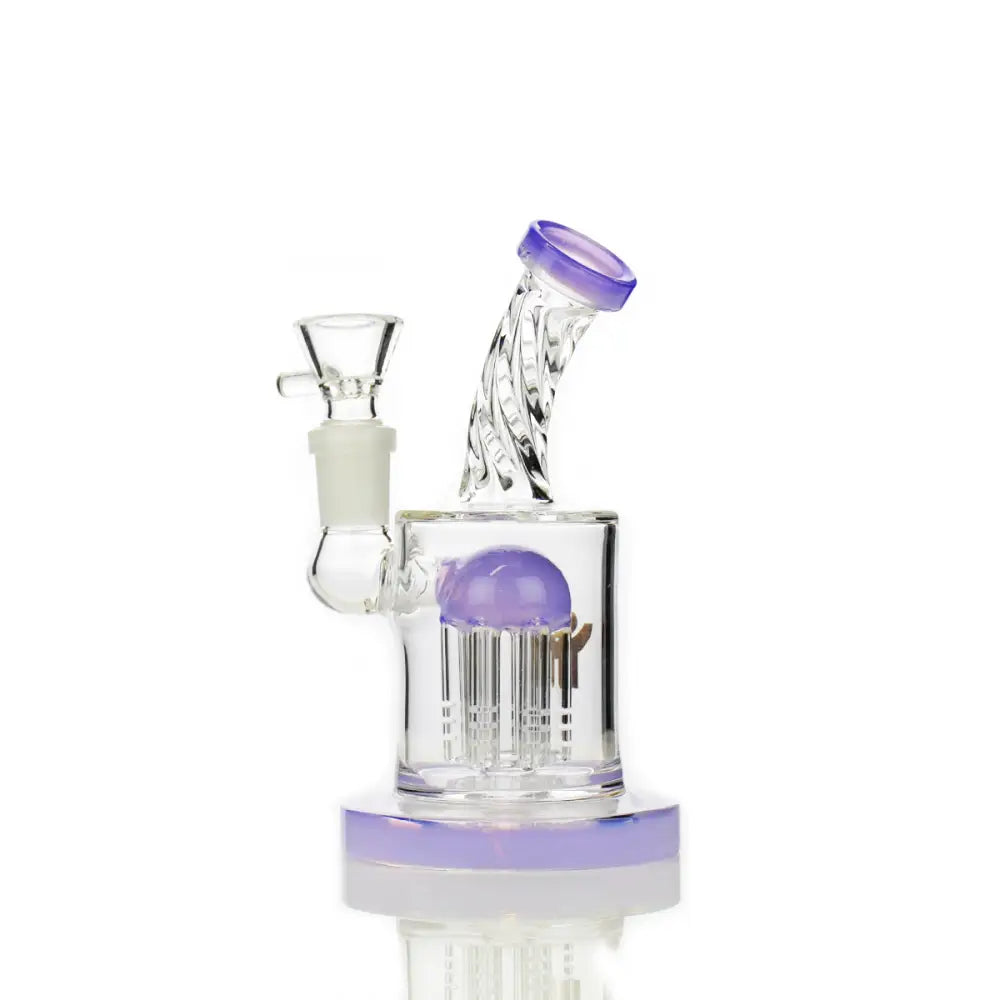 Happy Fumes Glass Tree Arm Percolator with 14 Male Bowl
