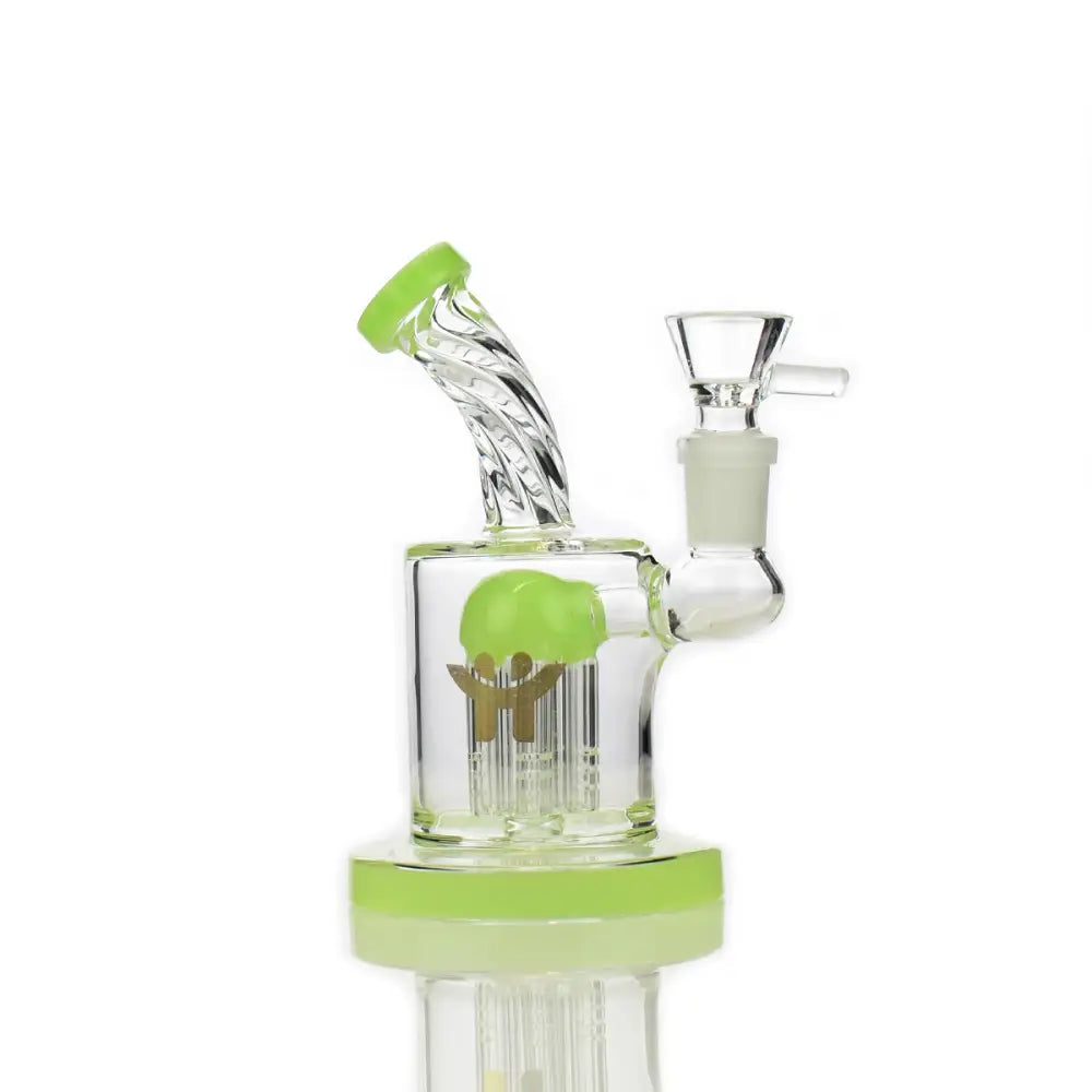 Happy Fumes Glass Tree Arm Percolator with 14 Male Bowl