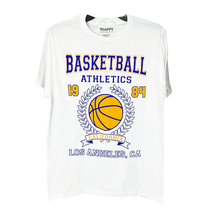White Basketball T-Shirt 6-Pack