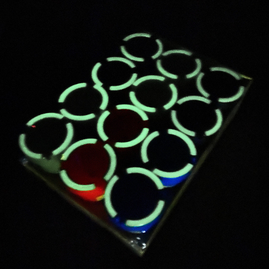 Luminous Plastic Car Ashtray Butt Bucket