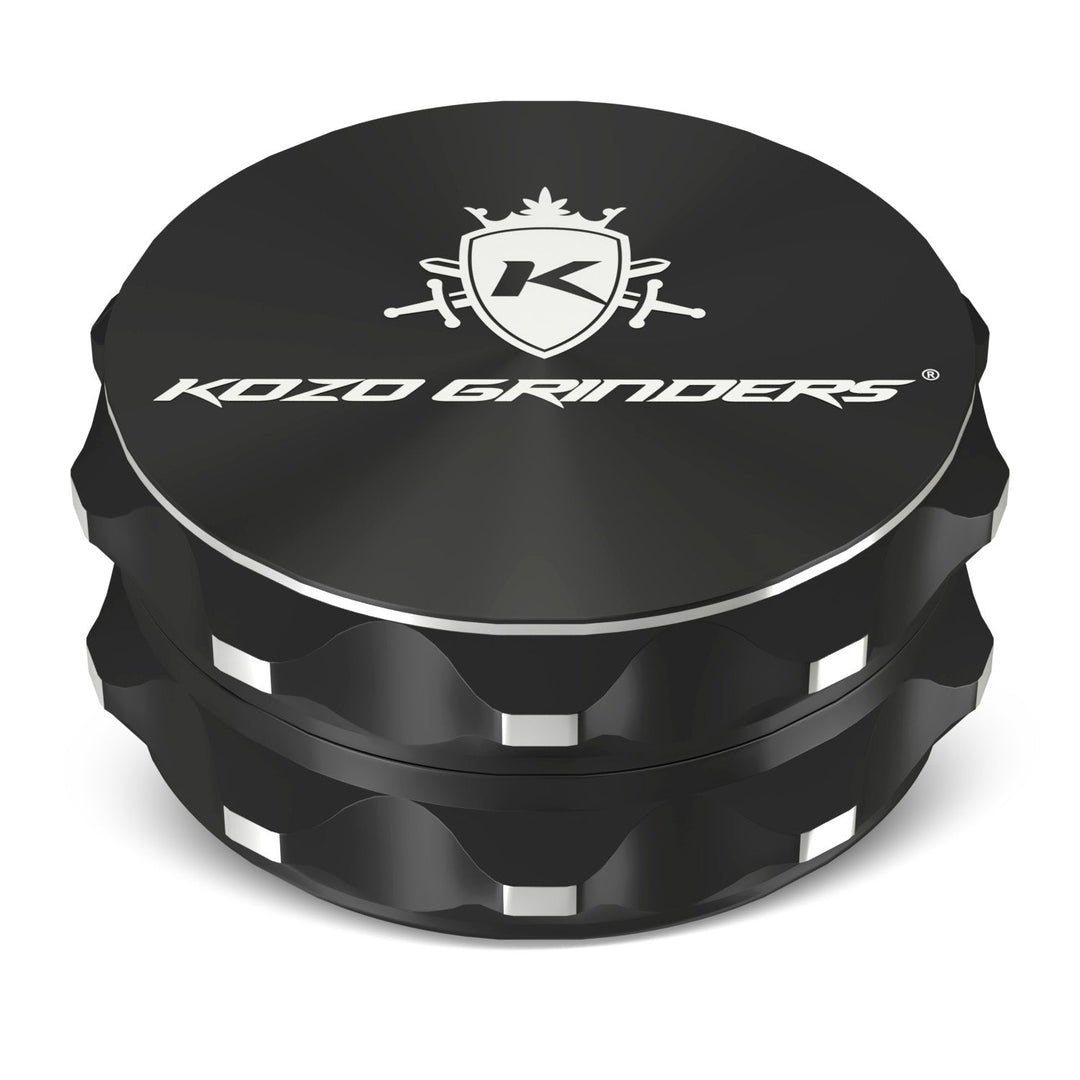 Kozo 2.5-Inch Non-Stick Ceramic 2-Piece Aluminum Grinder