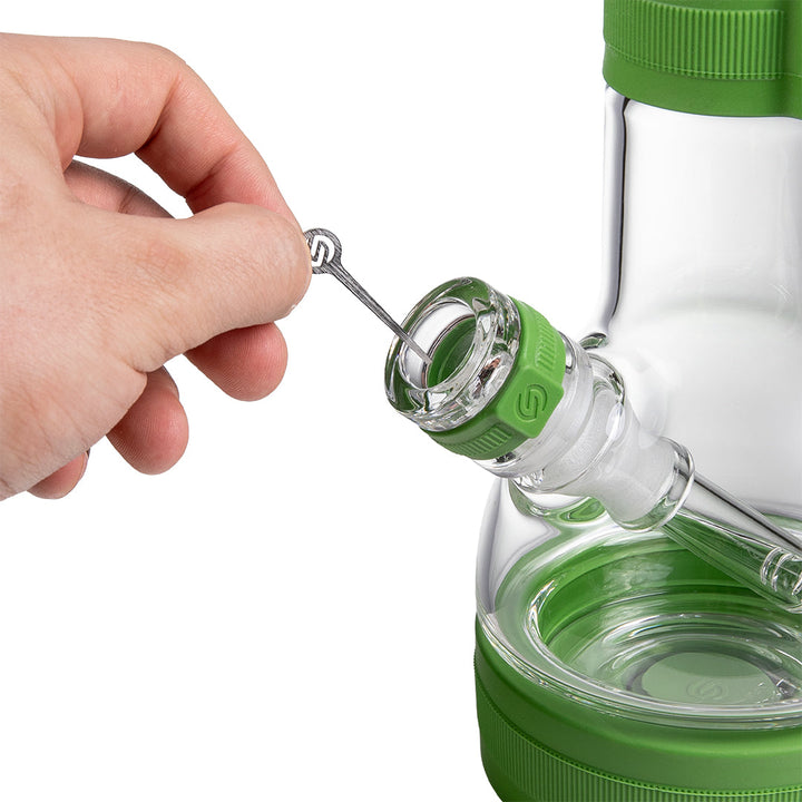 Core Integrated Silicone Glass Water Pipe