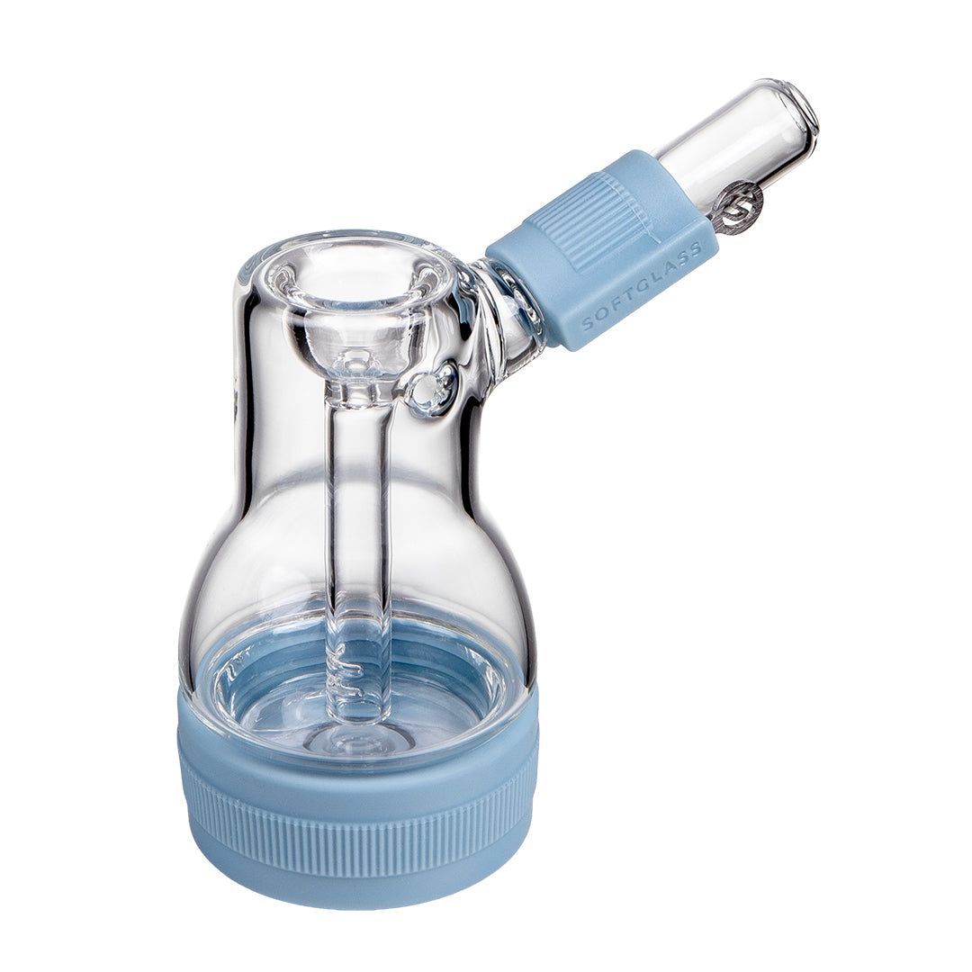 Softglass Durable Borosilicate Bubbler with Silicone