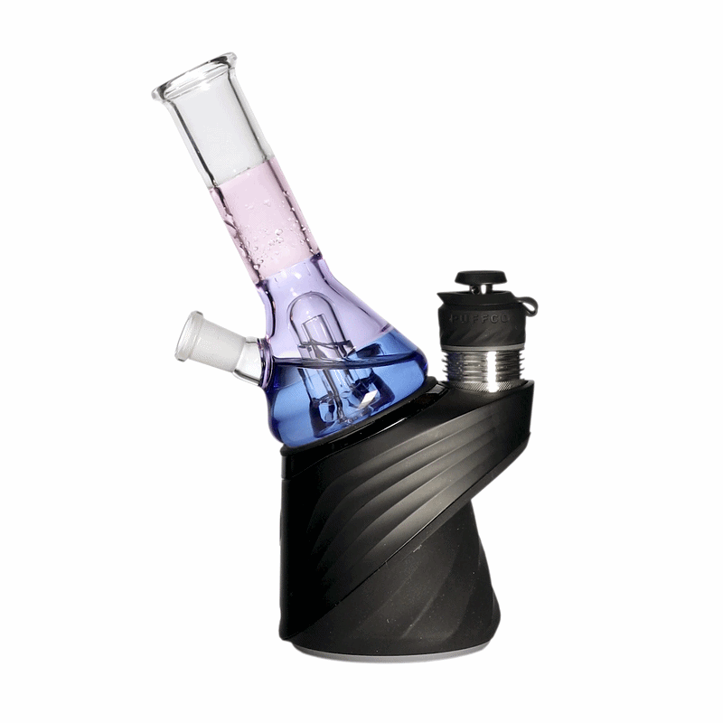 BigFun Tricolor Peak E-Rig Glass Top