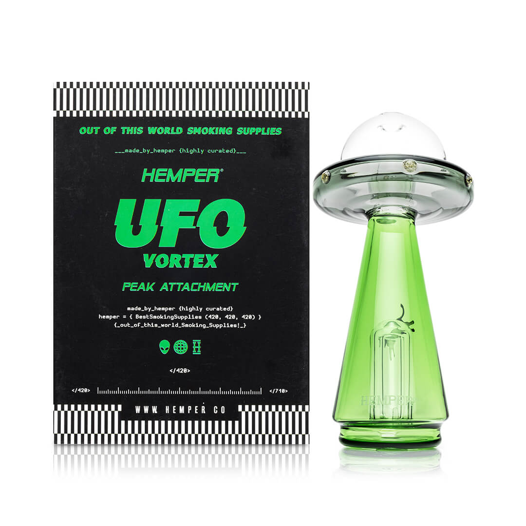 UFO Vortex Glass Top for Peak Devices