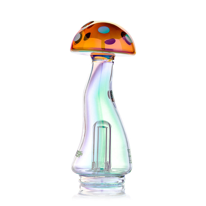Iridescent Shroom Peak Glass Top