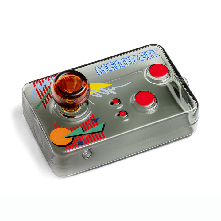 Retro Gaming Controller Glass Hand Pipe