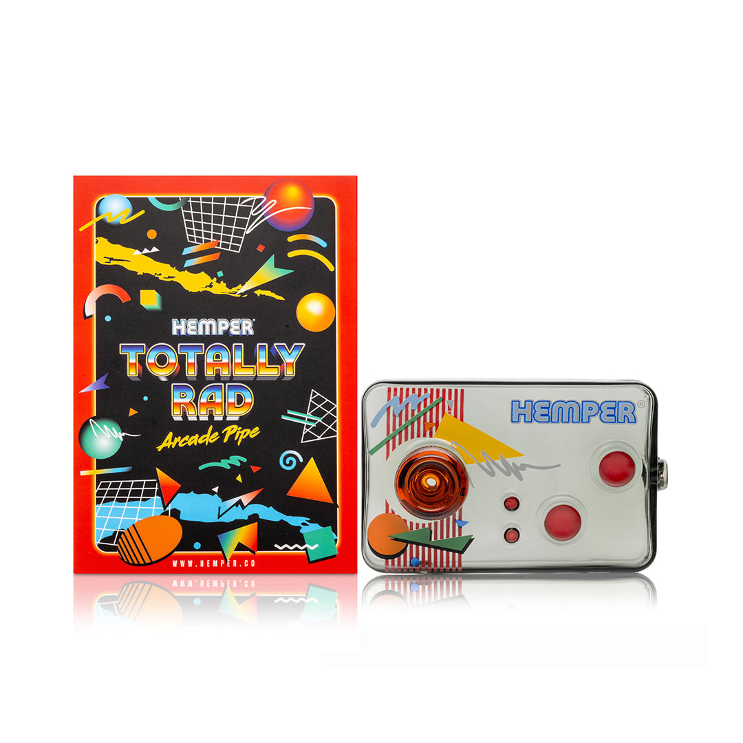 Retro Gaming Controller Glass Hand Pipe