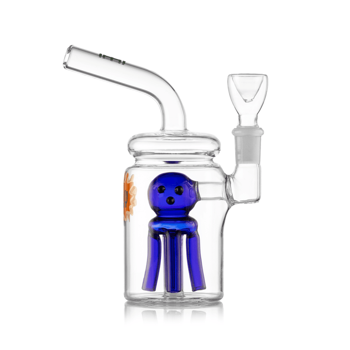 Compact Jellyfish Perc Jar Water Pipe