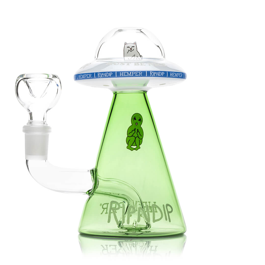 RIPNDIP Nermal UFO Glass Water Pipe