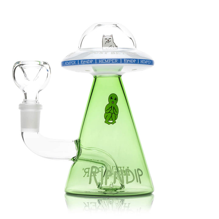 RIPNDIP Nermal UFO Glass Water Pipe