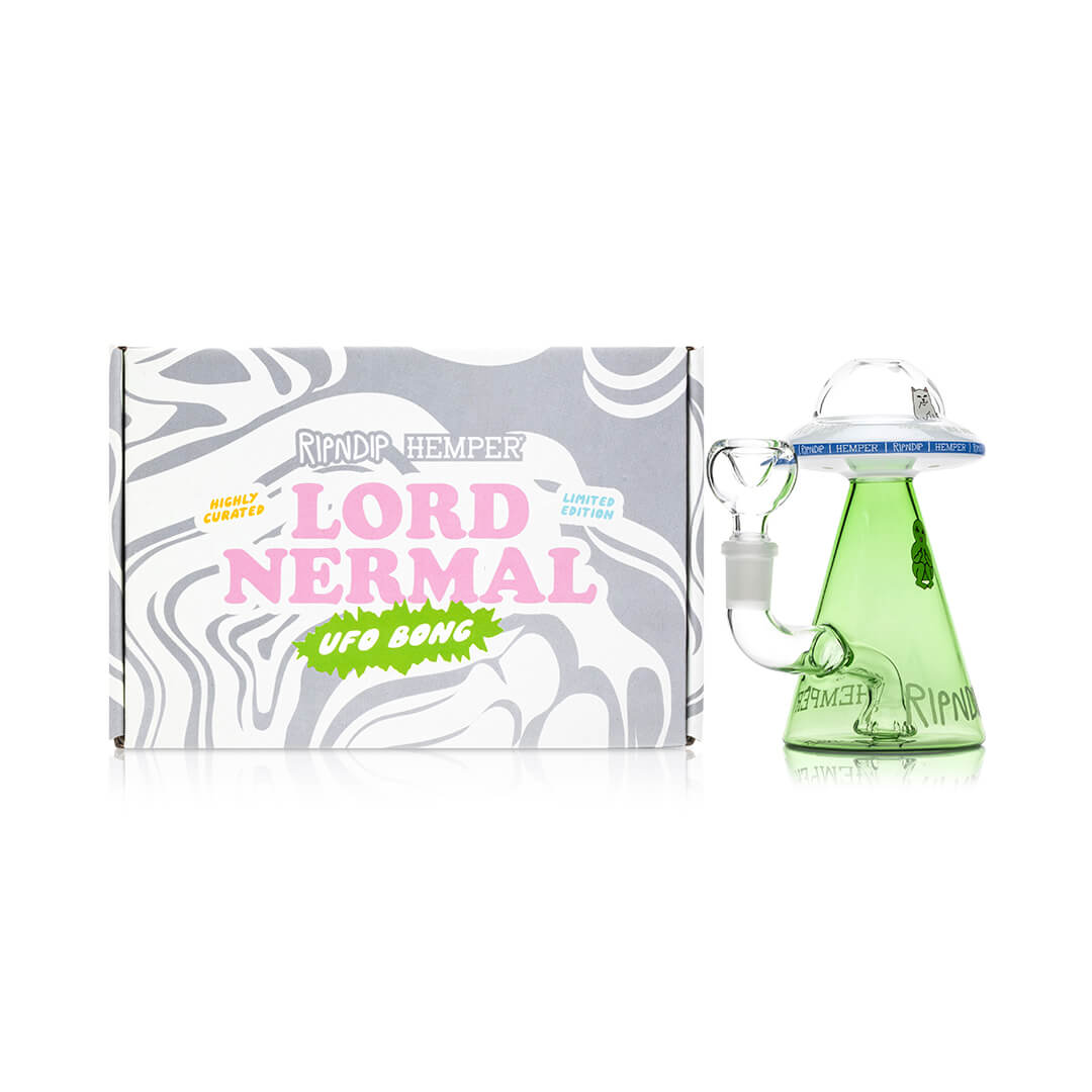 RIPNDIP Nermal UFO Glass Water Pipe