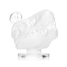 Jurassic Spark Skull Frosted Glass Water Pipe