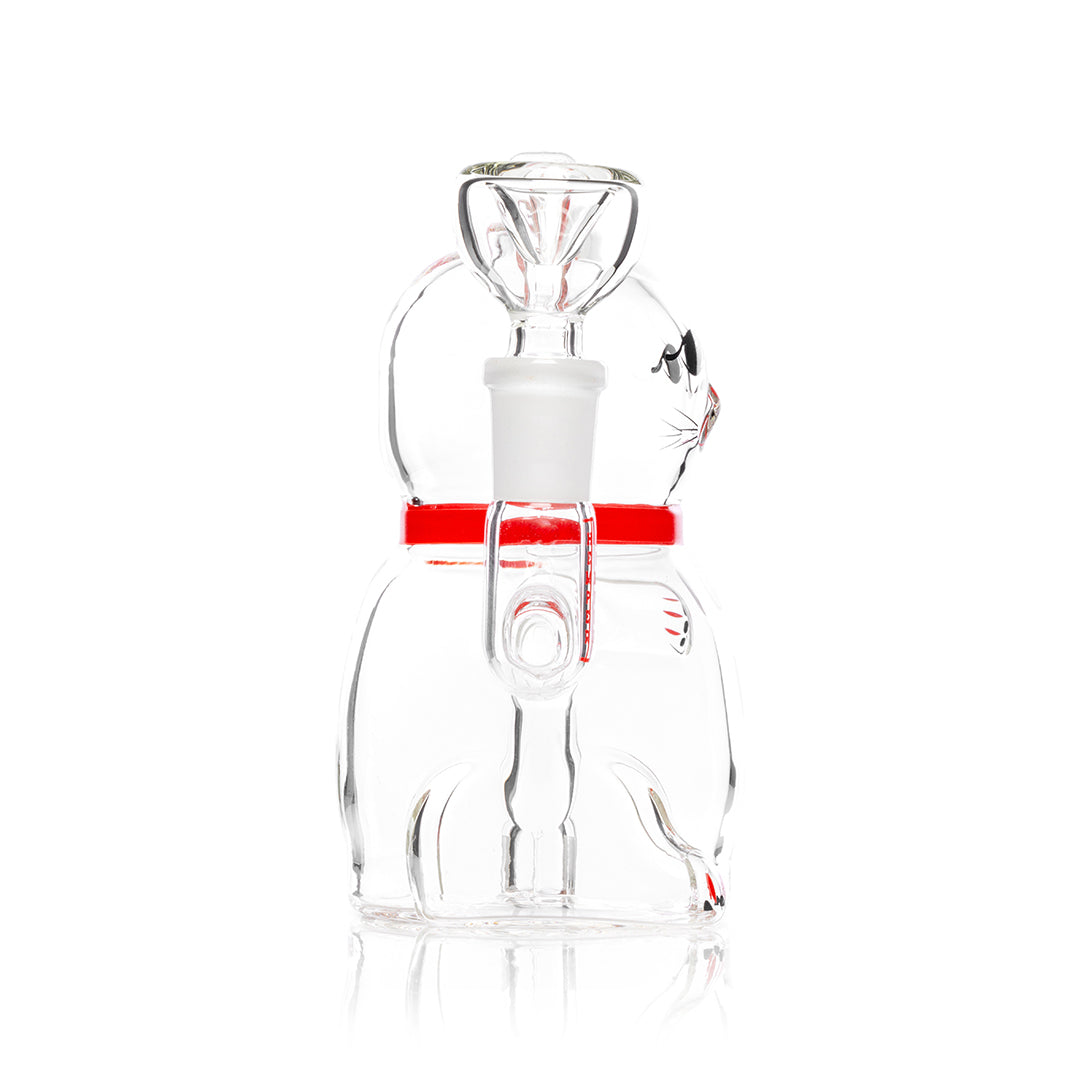 Hemper Lucky Cat Glass Water Pipe