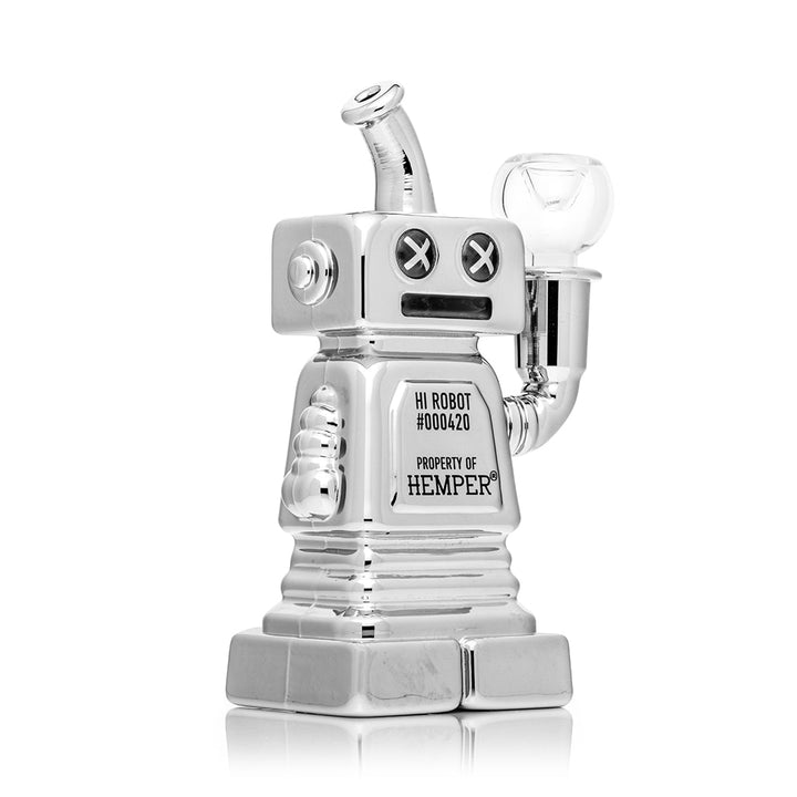 Hi-Robot Glass Water Pipe for Smooth Hits