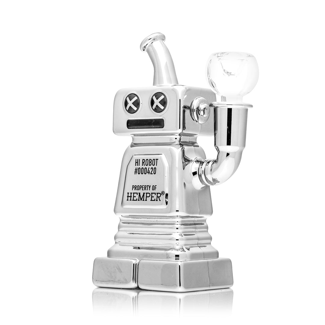 Hi-Robot Glass Water Pipe for Smooth Hits