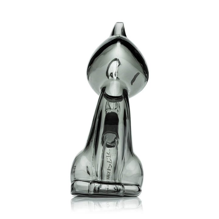 Alley Cat Themed Borosilicate Glass Water Pipe
