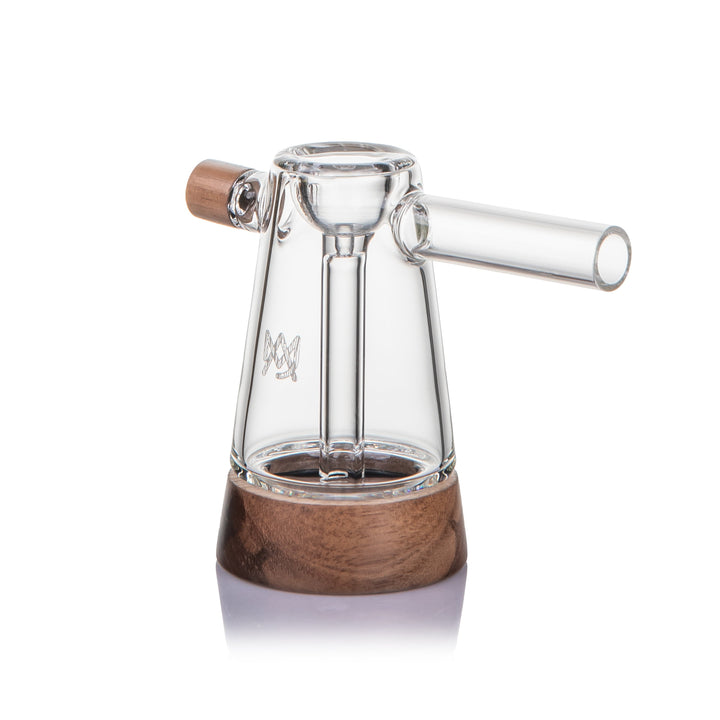 Mesa Dry Herb Bubbler with Wood Accents