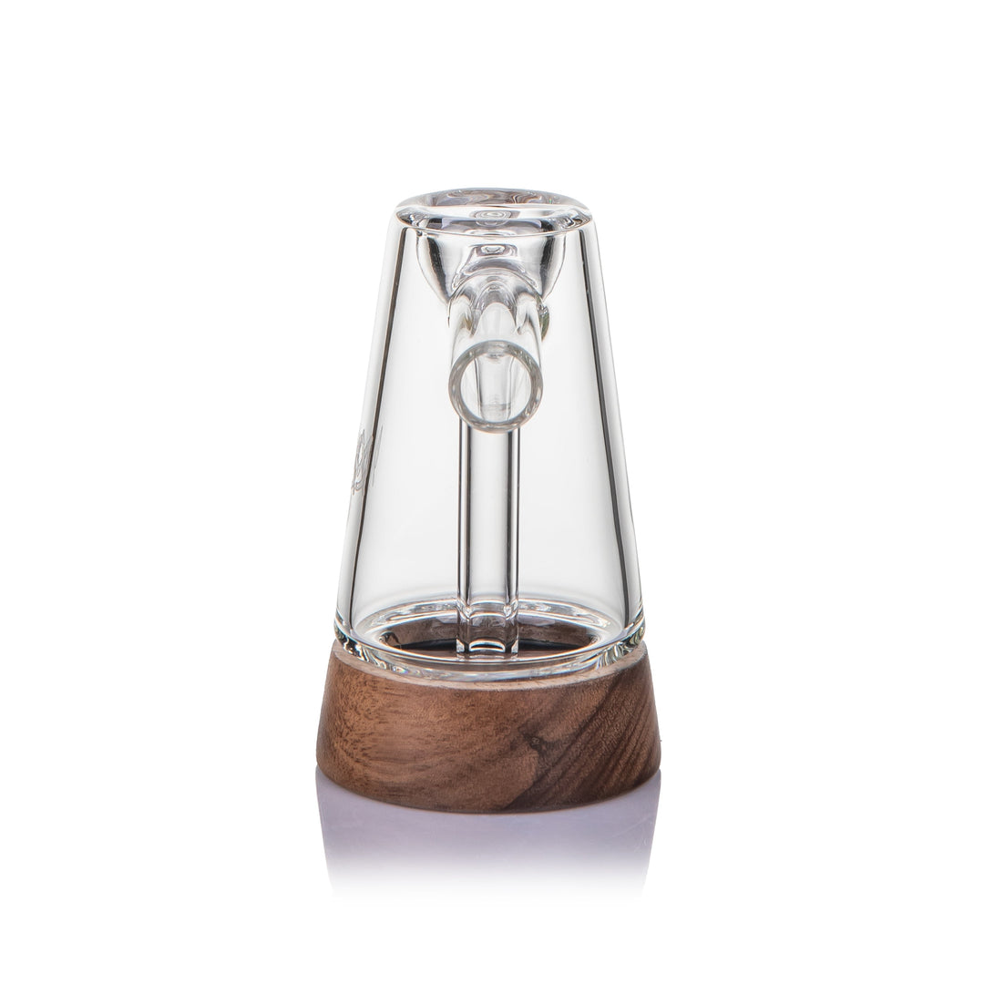 Mesa Dry Herb Bubbler with Wood Accents