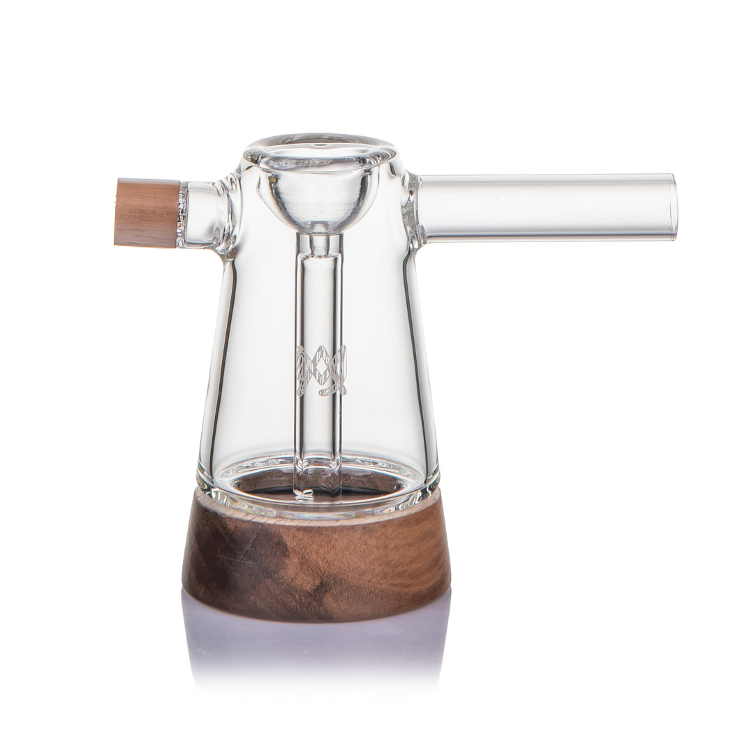 Mesa Dry Herb Bubbler with Wood Accents