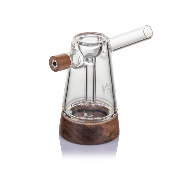Mesa Dry Herb Bubbler with Wood Accents