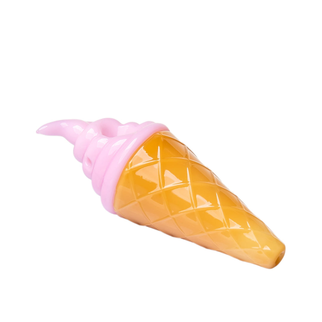 4.5 Inch Ice Cream Cone Glass Pipe