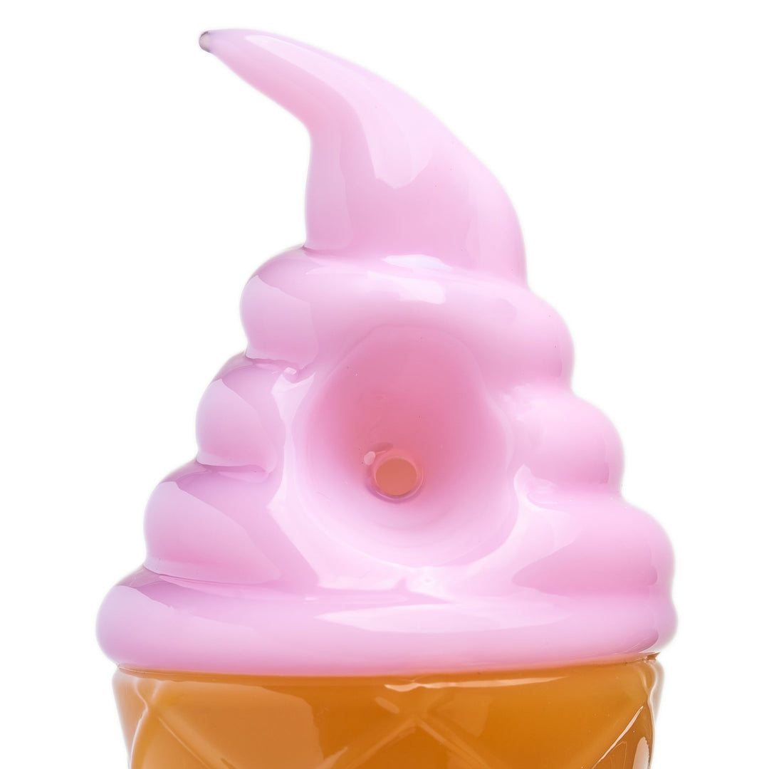4.5 Inch Ice Cream Cone Glass Pipe